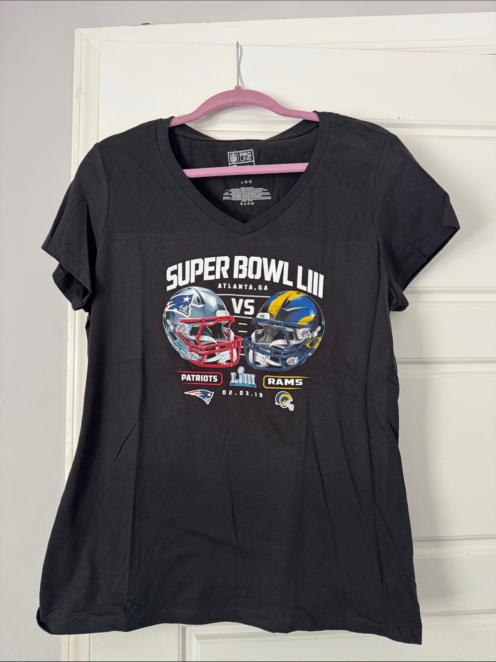 NFL Super Bowl LIII Tshirt Official Merchandise NWT